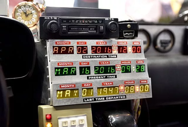 Delorean Retour vers le futur