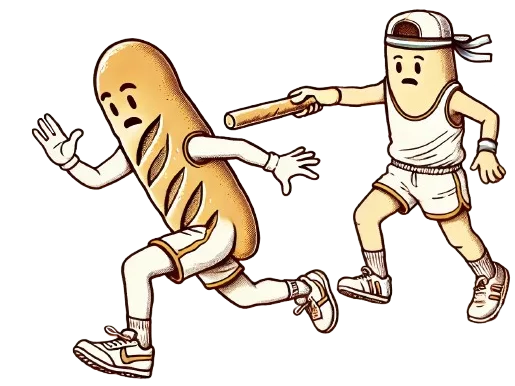 Baguette passe le relais