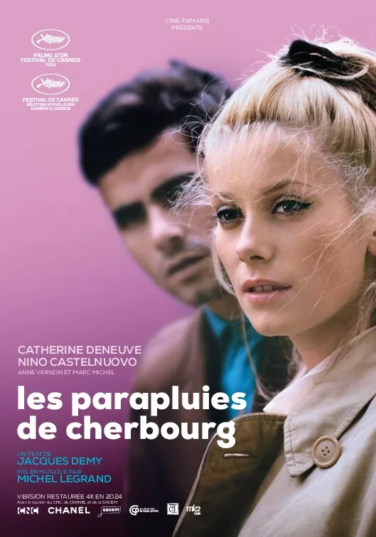 Affiche les parapluies de Cherbourg