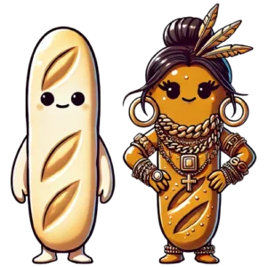 Baguette Nord vs Sud