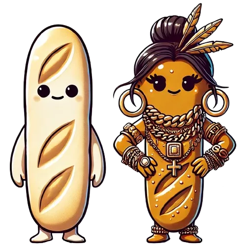 Baguette Nord vs Sud