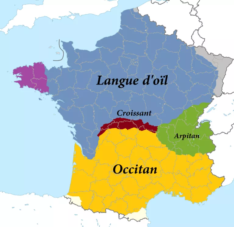 Langues d'oïl et d'oc