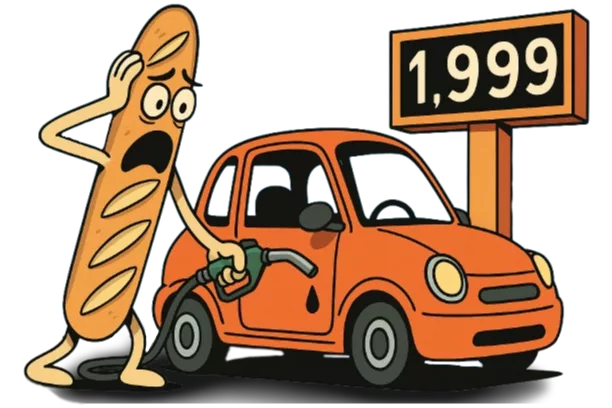 Baguette Plein de Carburant