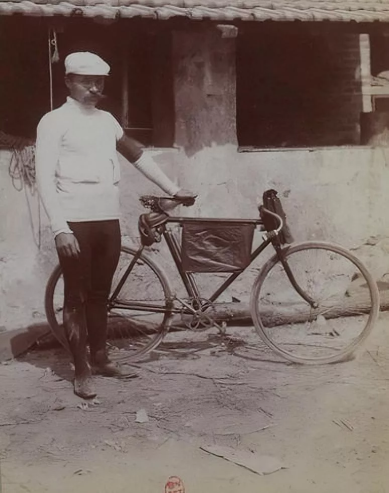 Garin avant le départ © BnF Gallica