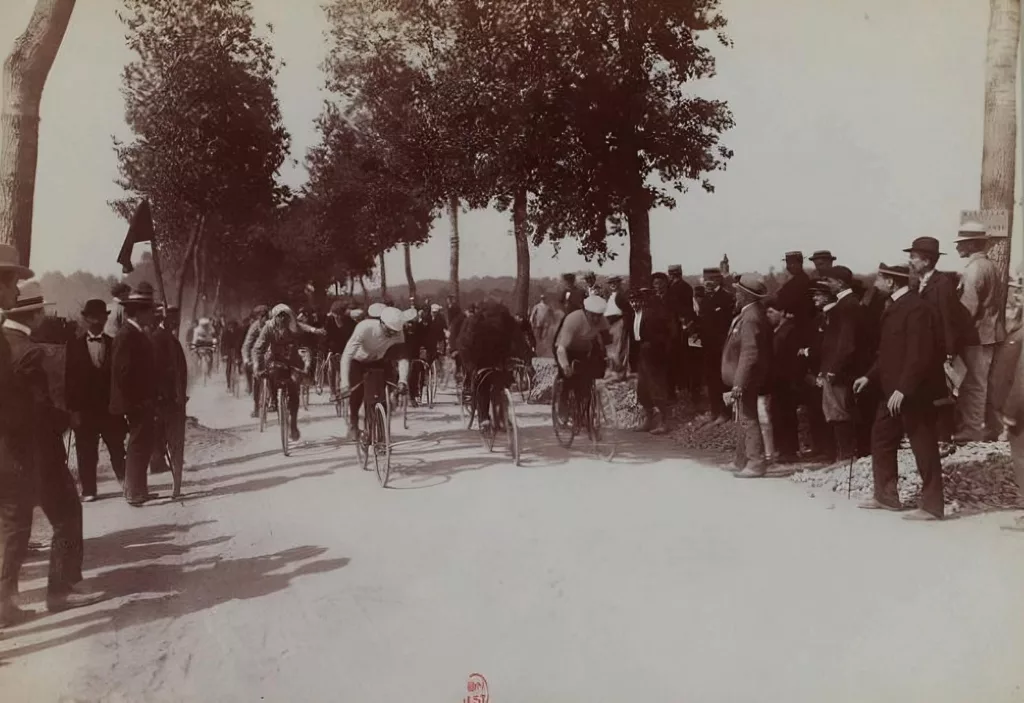 Le départ à Villeneuve Saint-Georges © BnF Gallica