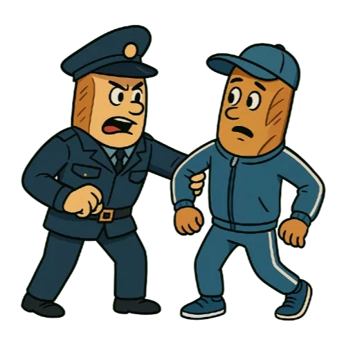 Baguette Contrôle de Police