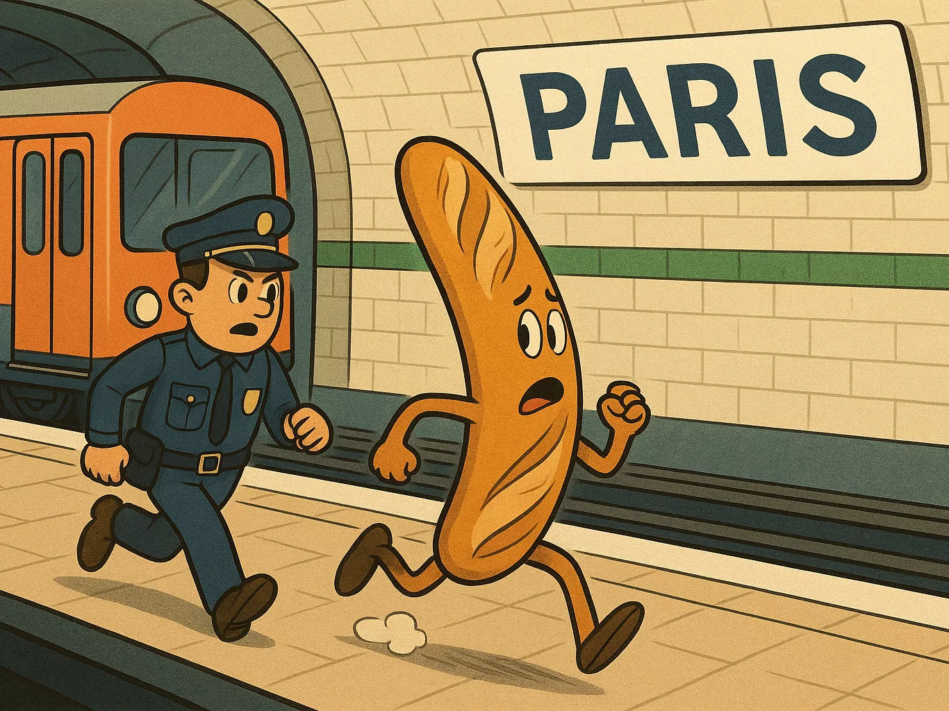 Illustration Baguette Métro Paris 4_3