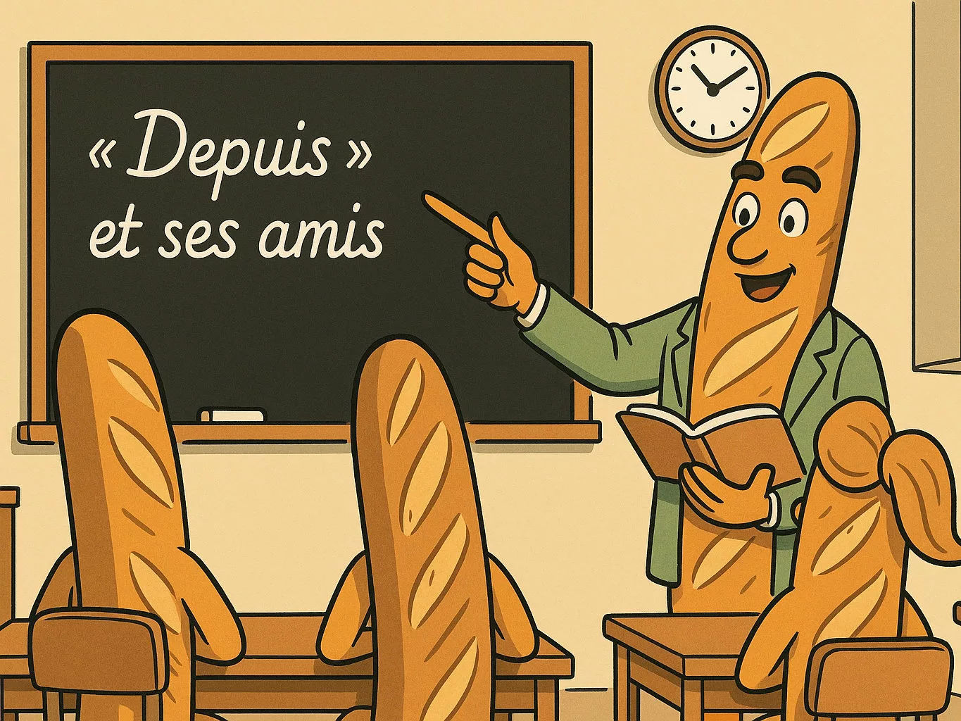 Français facile : « depuis » et ses amis