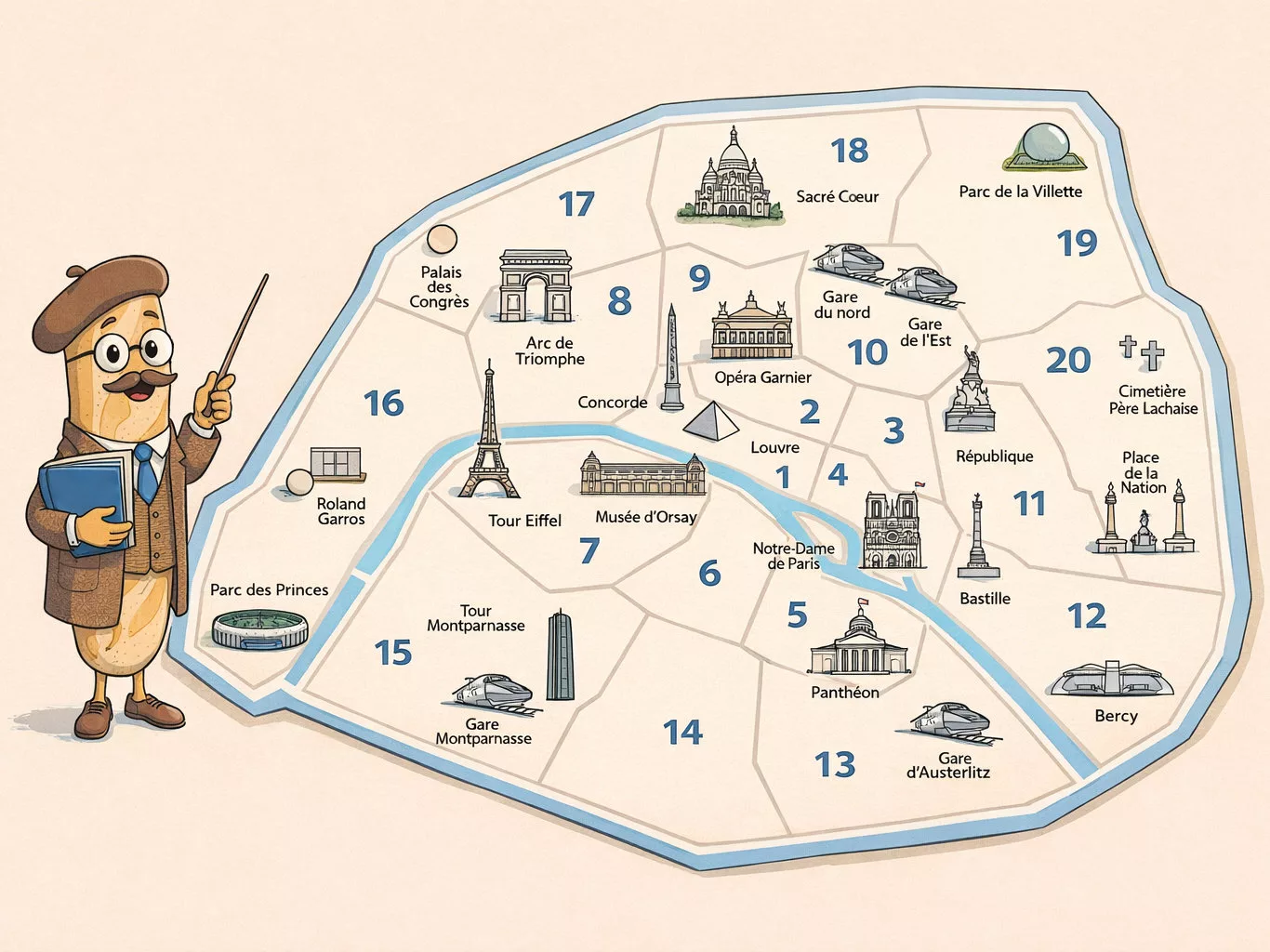 Illustration Baguette Arrondissements de Paris 4_3