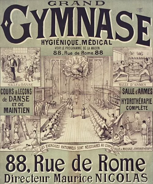 Affiche Gymnase
