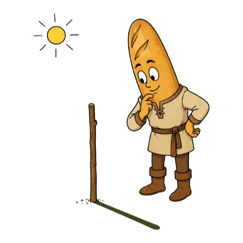 Baguette Horloge Solaire